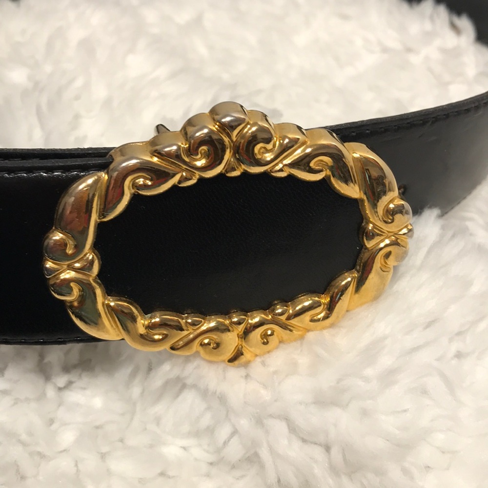 Vintage Cipriani belt, Italian Glazed Calf Finish